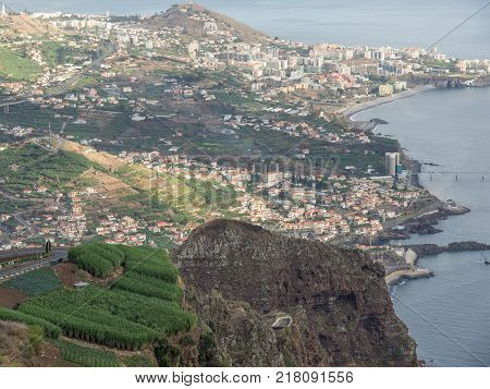 the coasline and the nature of the Island of madeira