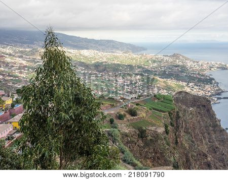 the coasline and the nature of the Island of madeira