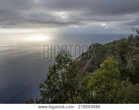 the coasline and the nature of the Island of madeira