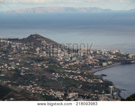 the coasline and the nature of the Island of madeira