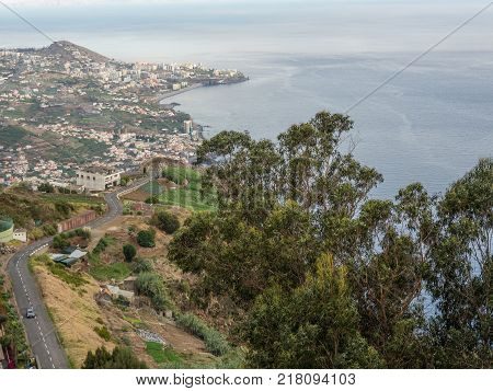 the coasline and the nature of the Island of madeira