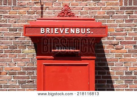 Red Post Box