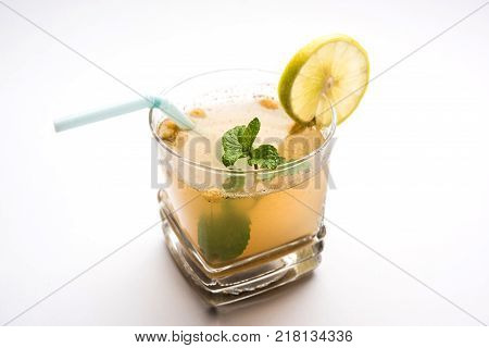 Jal Jeera or Jal-jeera, or jaljira, is an Indian beverage prepared using mixing cumin powder in water and served cold