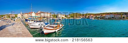 Colorful Harbor Of Zlarin Island