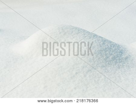 Snow surface background