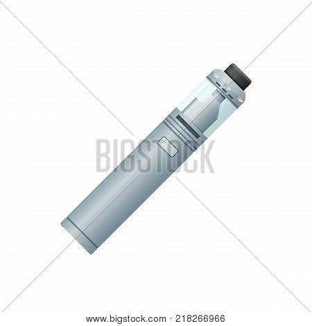 Vector Vaporizer Atomizer Device Illustration.