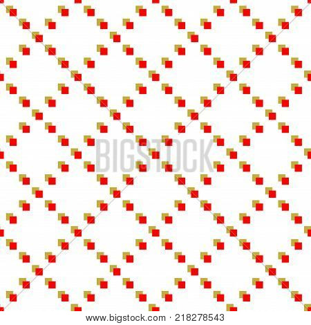 Sguare color seamless pattern. Fashion graphic design. Modern stylish texture. Colorful template for prints textiles wrapping wallpaper card banner business. Vector illustration