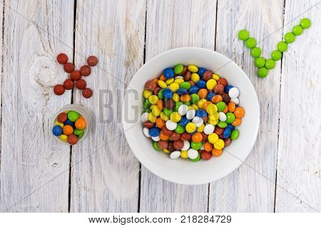 Wrong choice. Incorrect answer. Wrong answer. Composition of sweets