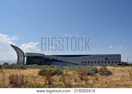 DRAPER, UT - AUG 29: Loveland Living Planet Aquarium in Draper, Utah, as seen on Aug 29, 2017. It currently houses 4,500 animals representing 550 species.
