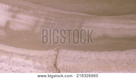 Greens Beach From Above, Located Near Launceston, Tasmania