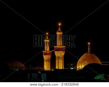 Shrine of Imam Hussain ibn Ali in Karbala Iraq