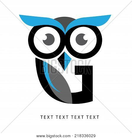 Owl icon, owl logo design,vector image owl logo template