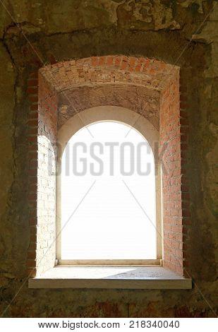 Bright Window Of A Ancient Fortress