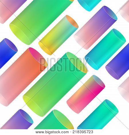 Tendy illustration backgrounds seamless pattern with abstract shapes art for covers banners flyers and posters.