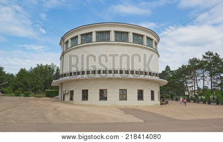 SEVASTOPOL, CRIMEA - AUGUST 11, 2012: Diorama 