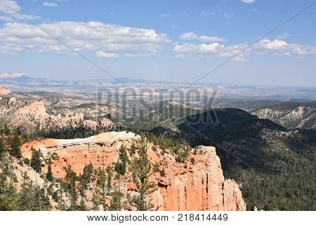 Fairview Point at Bryce Canyon National Park in Utah