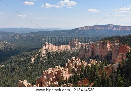 Fairview Point at Bryce Canyon National Park in Utah