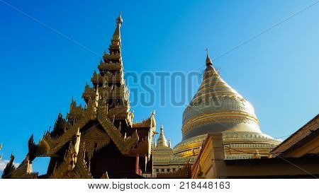 Sandamuni Pagoda in Mandalay Myanmar on Sandamuni Pagoda is a Buddhist stupa located southwest of Mandalay.