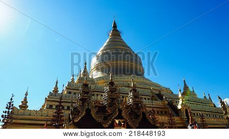Sandamuni Pagoda in Mandalay Myanmar on Sandamuni Pagoda is a Buddhist stupa located southwest of Mandalay.