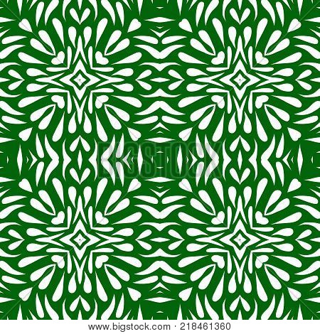 Abstract vector pattern of square elements, repeating geometric tiles