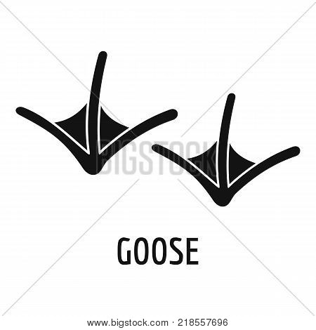 Goose step icon. Simple illustration of goose step vector icon for web