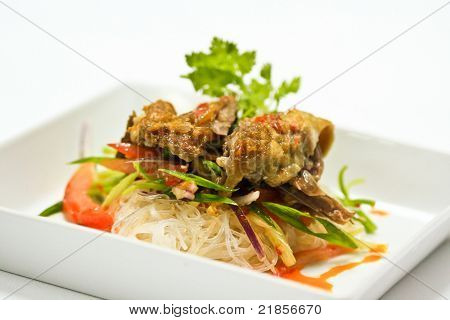 Anatra arrosto con salsa piccante