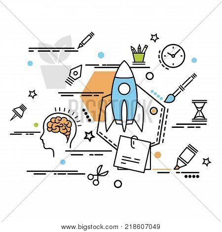 Design art branding corporate identity stationary product design painting for website banner flyer and print.