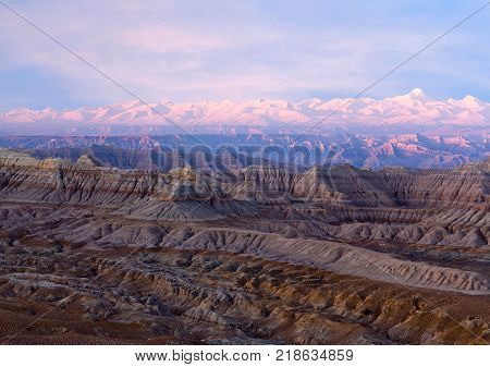 Earth Forest Geopark In Ngari, Tibet
