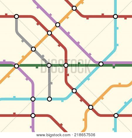 Vector Metro Scheme