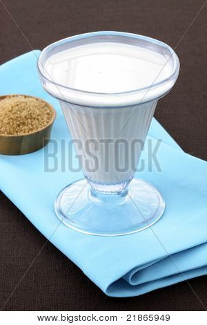 Čerstvý Avena nebo ovesné vločky nápoj