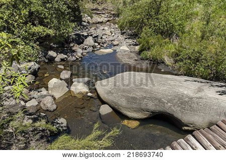 One from Thukela River in Drakensberg mountain, South Africa