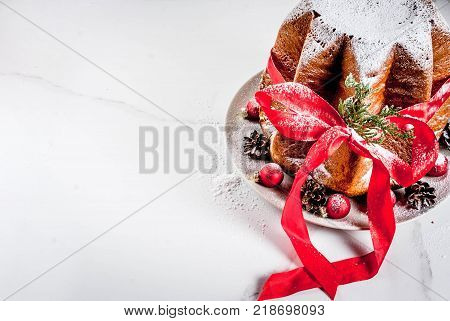 Traditional Christmas Cake Panettone