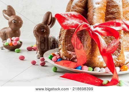 Traditional Easter Cake Panettone