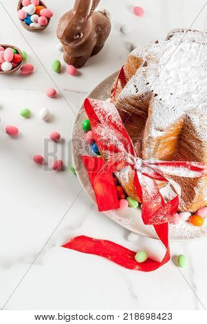 Traditional Easter Cake Panettone