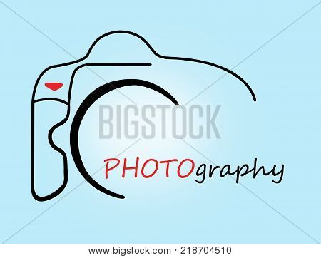 Camera DSR Photograph your name logo background
