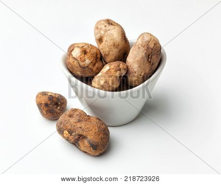 Freeze dried potatoes from Peru called chunos