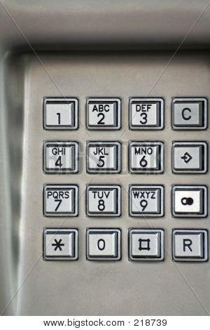 Teclado del teléfono