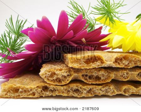 花と Crispbreads