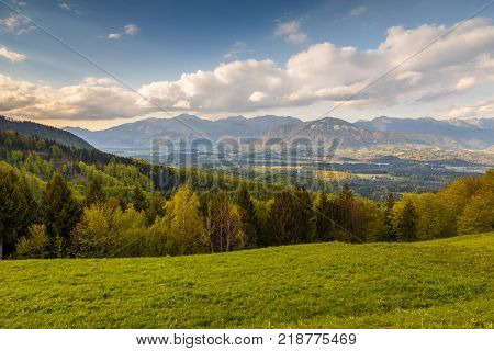 Mountain Landscape At The Kamnik-savinja Alps