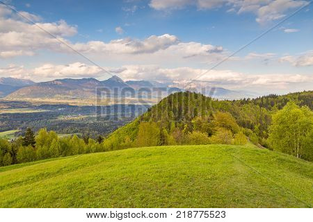 Mountain Landscape At The Kamnik-savinja Alps