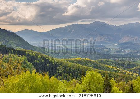 Mountain Landscape At The Kamnik-savinja Alps