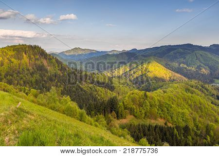 Mountain Landscape At The Kamnik-savinja Alps