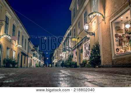 Vadstena  Pedestrian Street