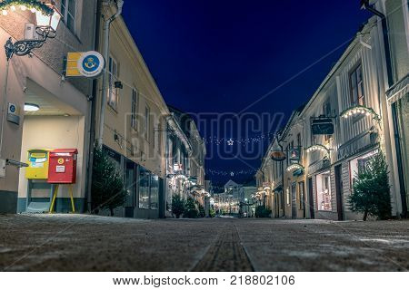 Vadstena  Pedestrian Street
