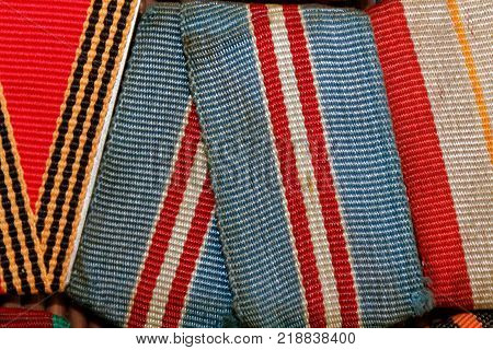 Ribbons texture macro background for web site or mobile devices