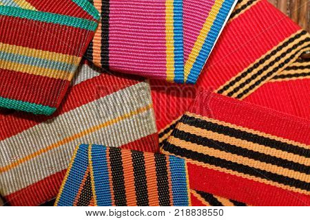 Ribbons texture macro background for web site or mobile devices
