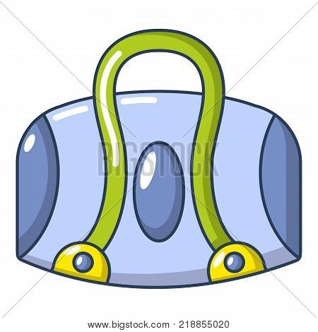 Travel bag icon. Cartoon illustration of travel bag vector icon for web