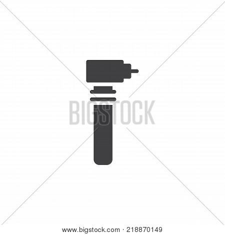 Dental dril icon vector, filled flat sign, solid pictogram isolated on white. Symbol, logo illustration.