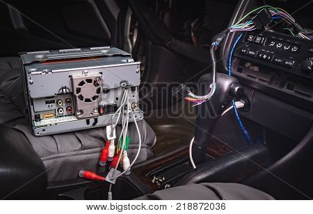 install new 2 din radio in the old car