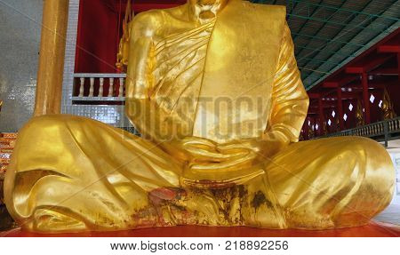 A part of Buddha statue Generally in Wat Dhammayan is located in Nhong Phai district in Phetchabun province Thailand.